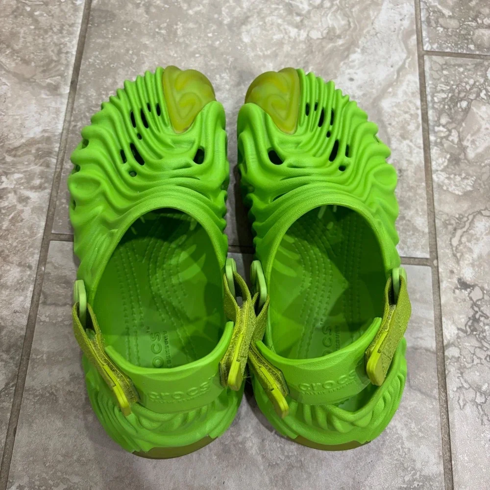 Crocs Pollex Clog Salehe Bembury Crocodile Green Mens 6 Womens 8 207393-3OT